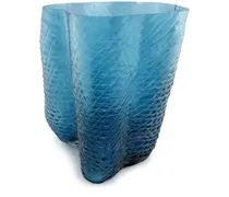 Skin Glasvase (28cm x 30cm) - Blau