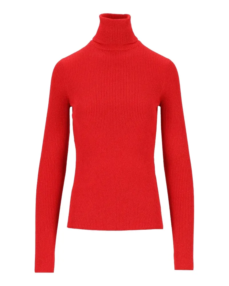 Isabel Marant Hafza-GD long-sleeve ribbed sweater - Rot Rot