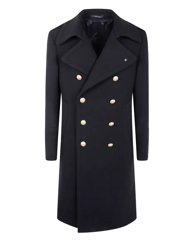 Tagliatore long-sleeves double-breasted coat - Blau Blau