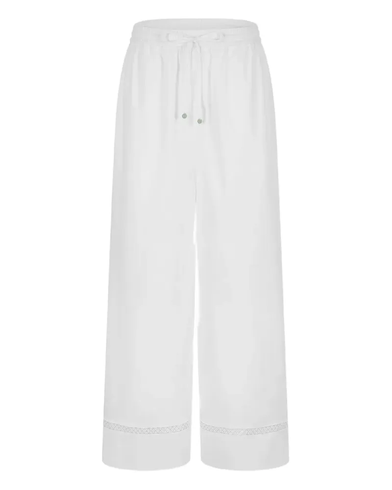 Shanghai Tang Hose mit geradem Bein - Weiß Weiß
