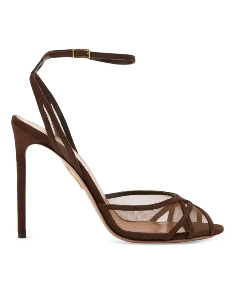 Aquazzura Shear Sandalen 105cm - Braun Braun