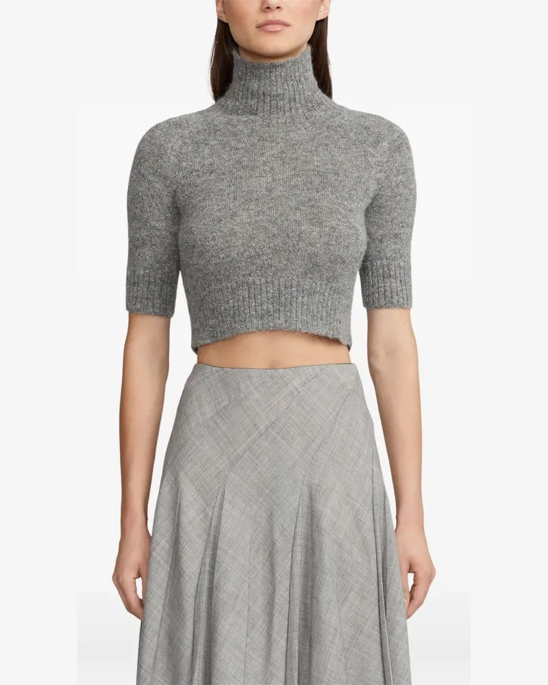 Ralph Lauren turtle-neck short-sleeve top - Grau Grau