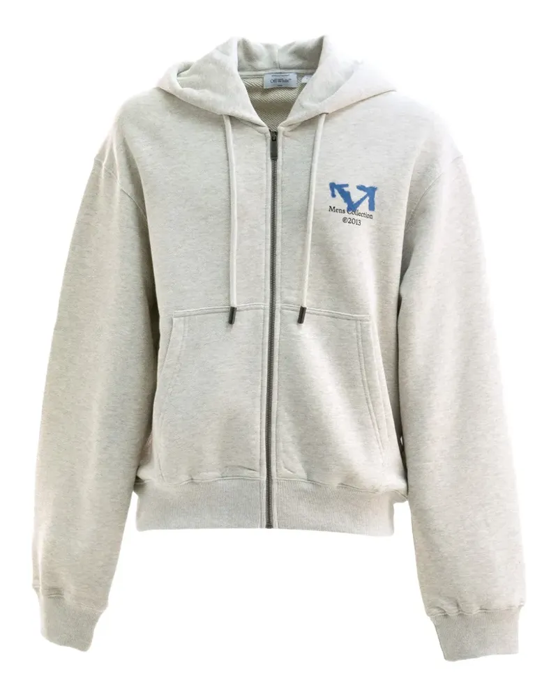 OFF-WHITE Half Arrow Kapuzenjacke - Grau Grau