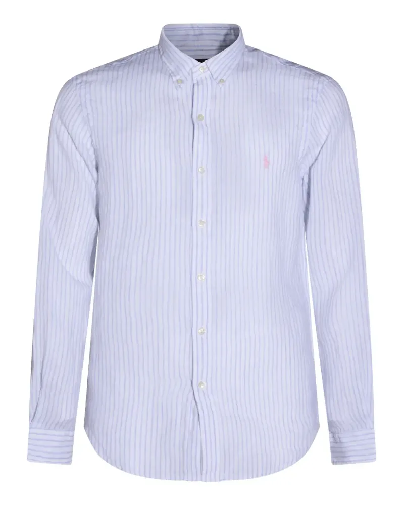 Ralph Lauren Gestreiftes Hemd - Weiß Weiß