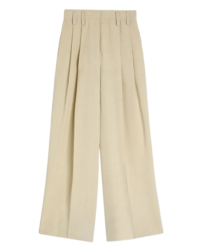Jil Sander Plissierte Hose - Nude Nude