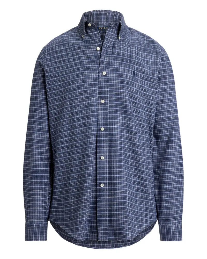 Ralph Lauren Kariertes Hemd - Blau Blau