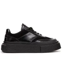 Maison Margiela Sneakers aus Lackleder Schwarz