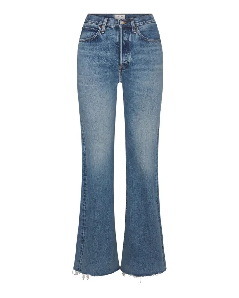 Frame Denim frayed denim jeans - Blau Blau