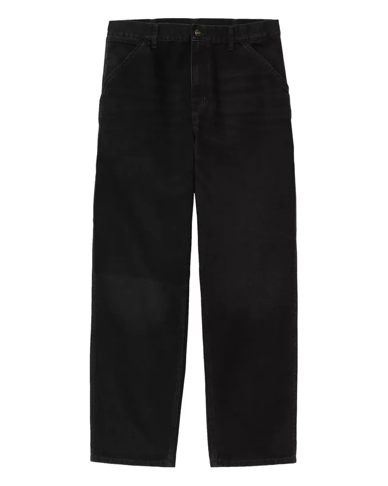 Carhartt WIP Weite Jeans aus Bio-Baumwolle - Schwarz Schwarz
