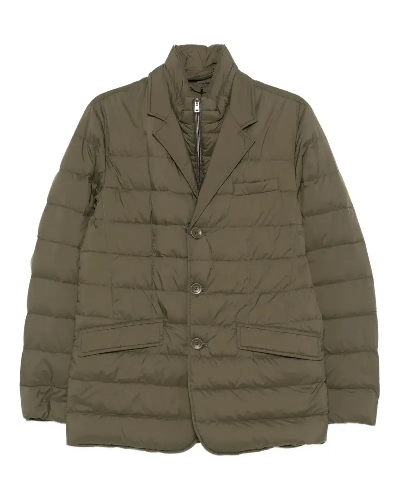 Herno Gesteppte Jacke mit Knöpfen - Grün Grün