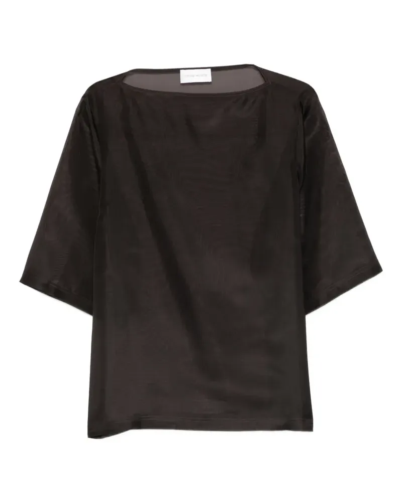 christian wijnants crew-neck T-shirt - Schwarz Schwarz