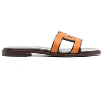 Klassische Riemensandalen - Orange