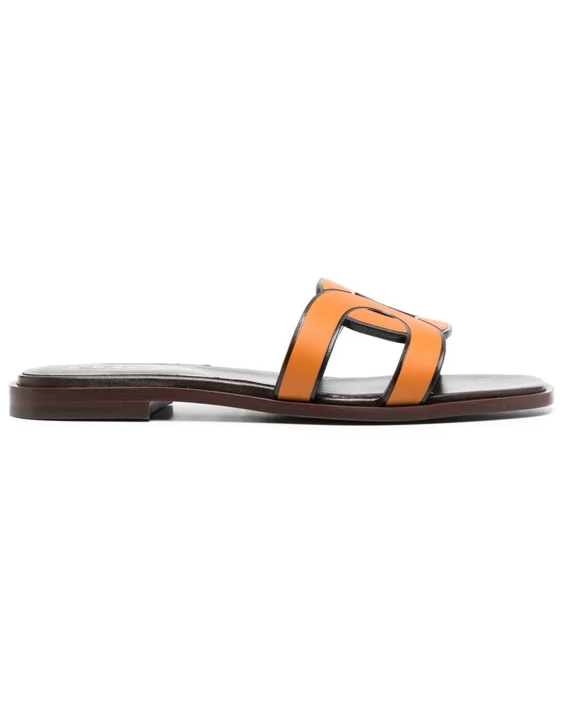 TOD'S Klassische Riemensandalen - Orange Orange