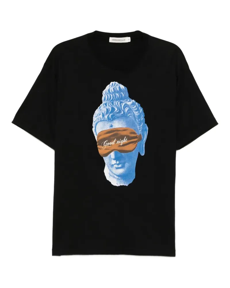 Undercover T-Shirt mit grafischem Print - Schwarz Schwarz