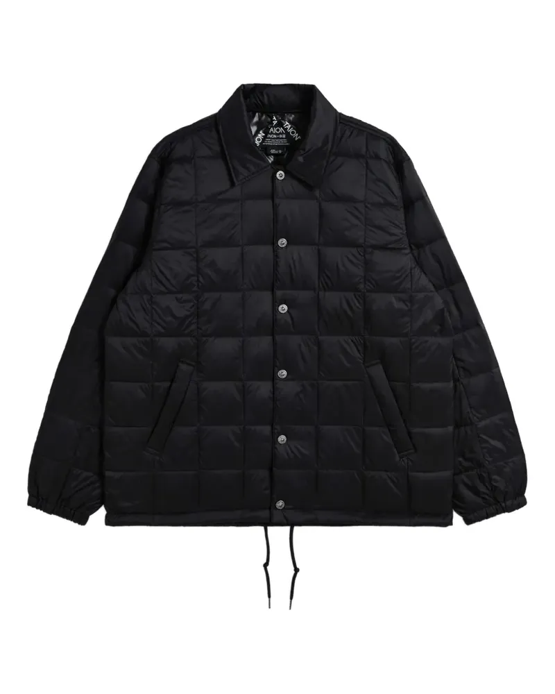 TAION quilted down jacket - Schwarz Schwarz