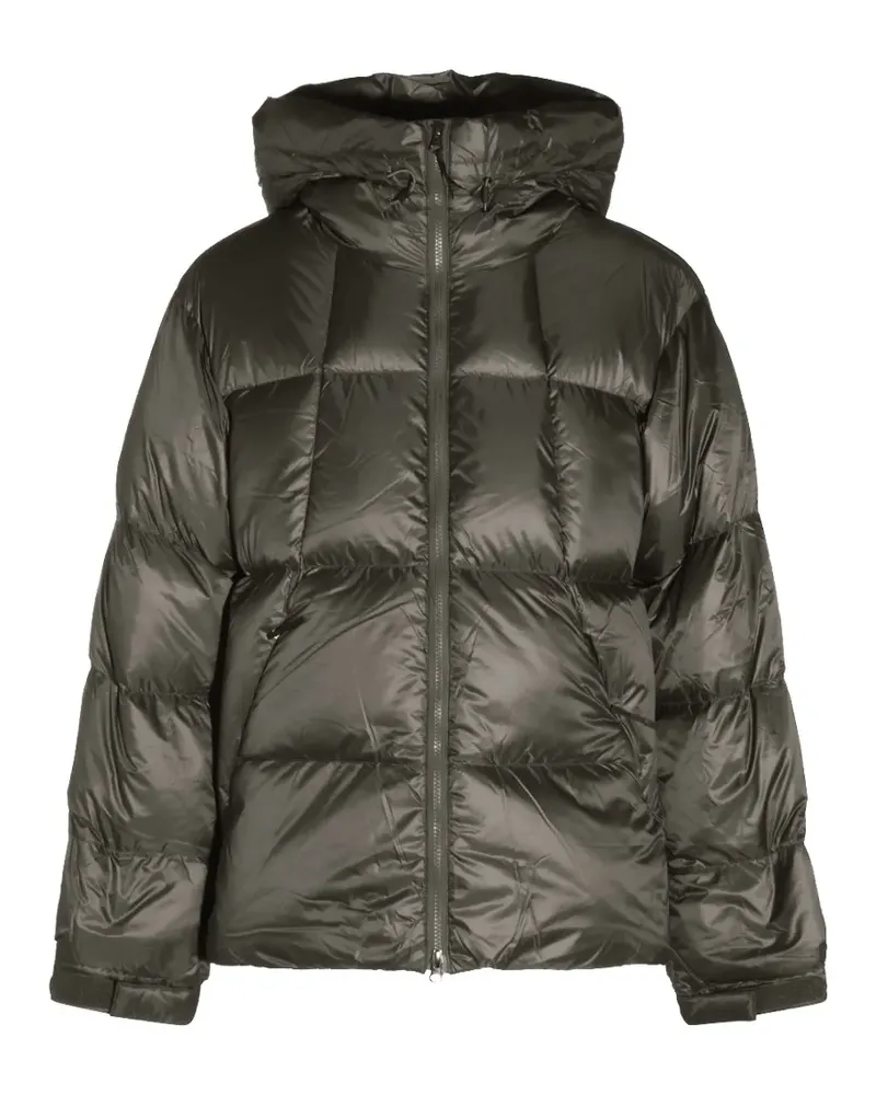 Goldwin Crystallite quilted hooded coat - Braun Braun