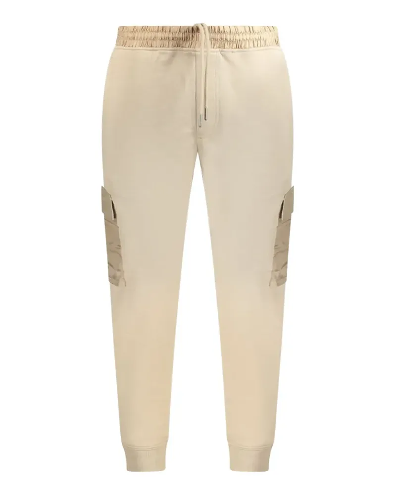 HUGO BOSS drawstring-waist cargo pants - Nude Nude