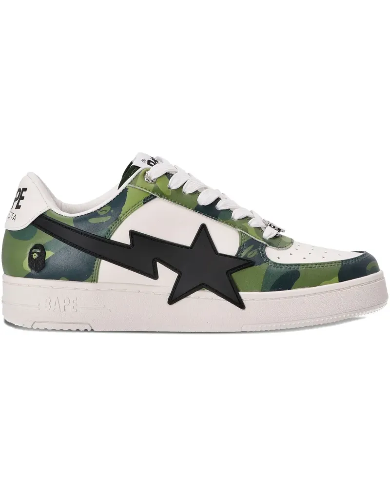 BAPE Sneakers im Camouflage-Look - Grün Grün