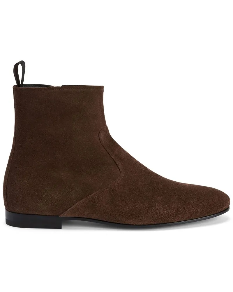 Giuseppe Zanotti Chelsea-Boots aus Wildleder - Braun Braun