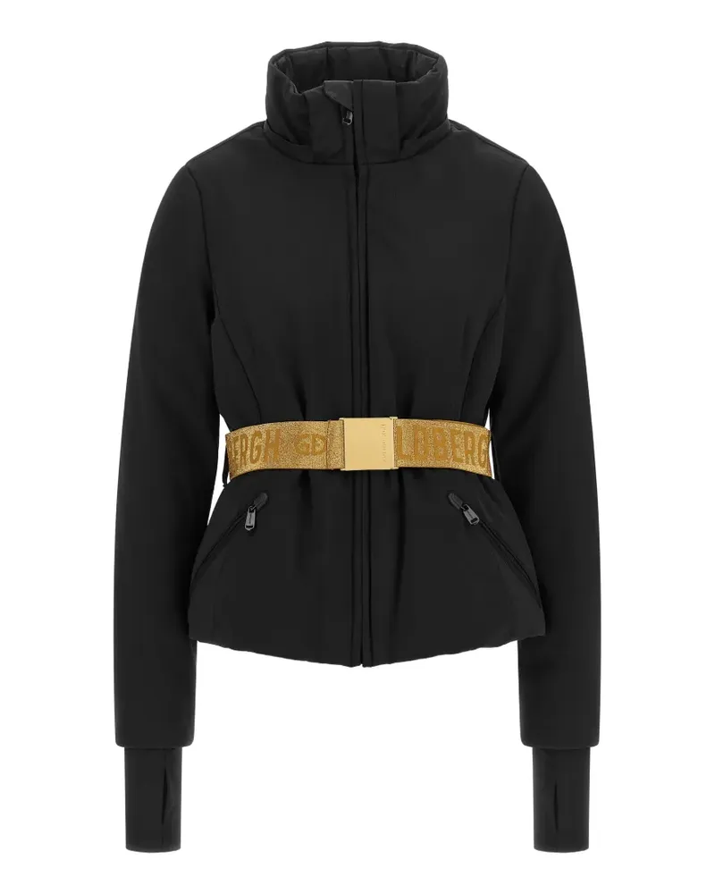 GOLDBERGH Hida belted ski jacket - Schwarz Schwarz