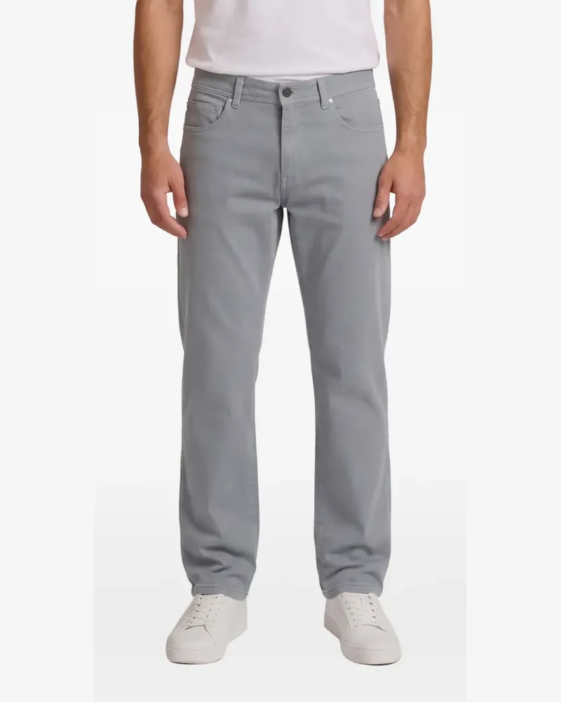 Stone Island J100005 Corroded Reflective Light Bull Jeans - Grau Grau