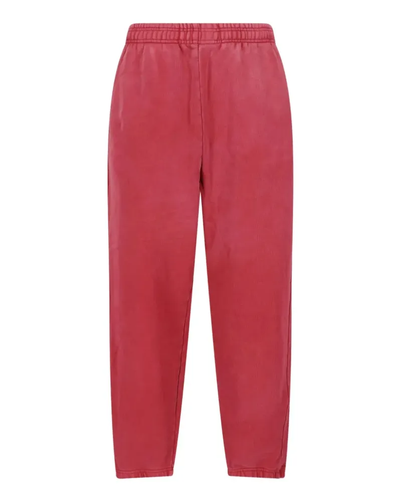 Entire Studios washed-effect drawstring track pants - Rot Rot