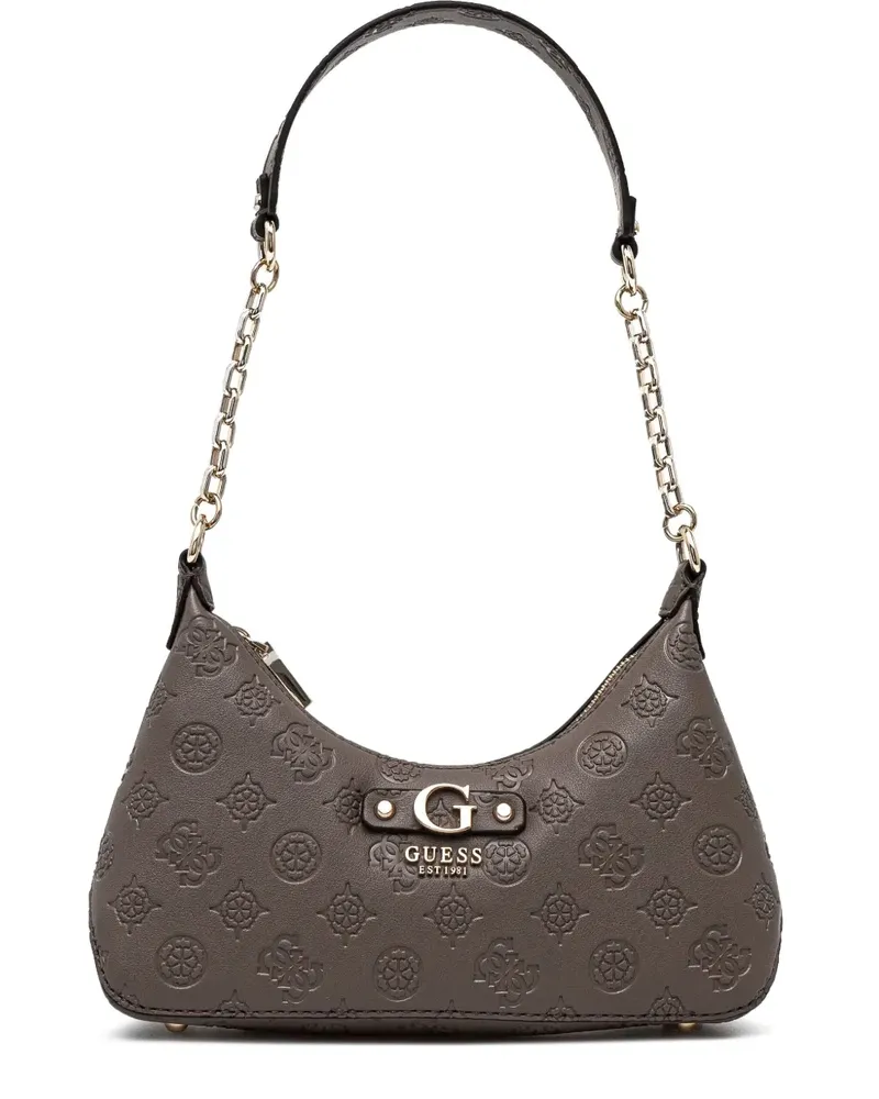 Guess Gerty Schultertasche - Braun Braun