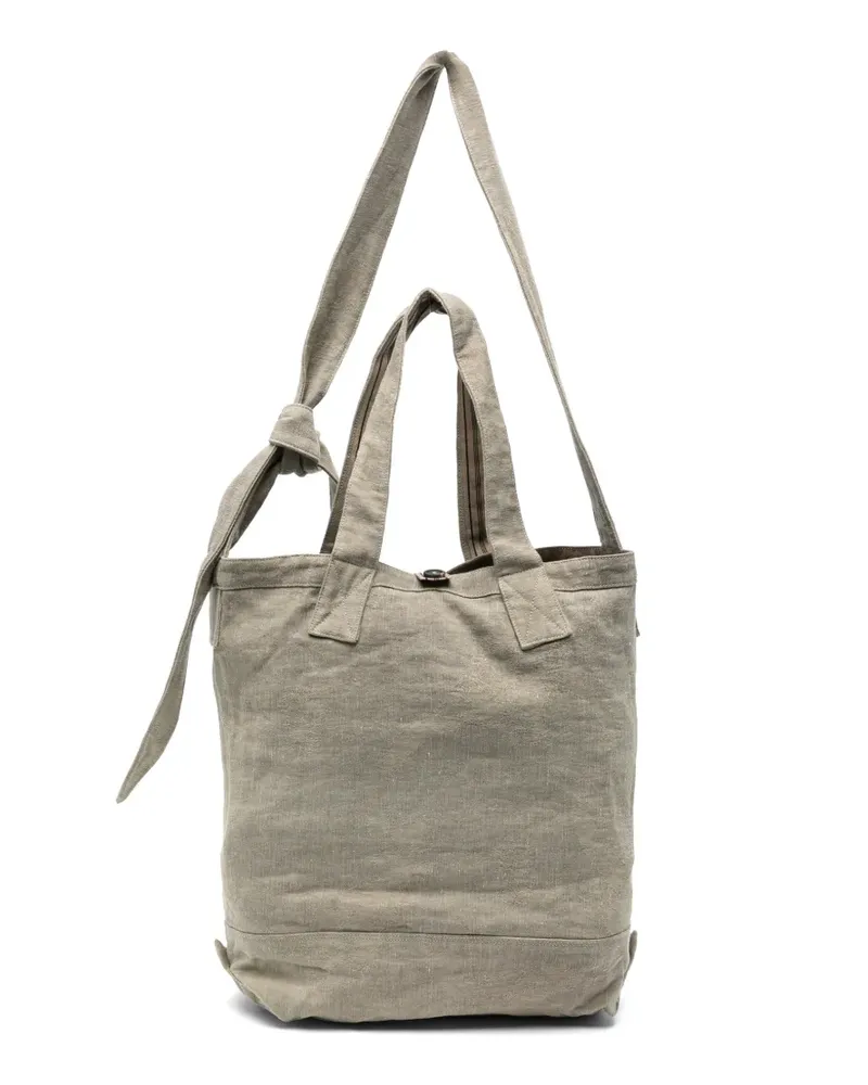 Ziggy Chen knot-detail tote bag - Grün Grün