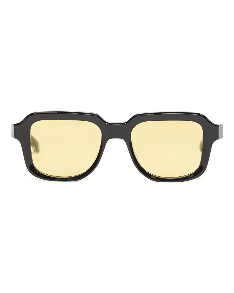 BAPE square-frame sunglasses - Schwarz Schwarz