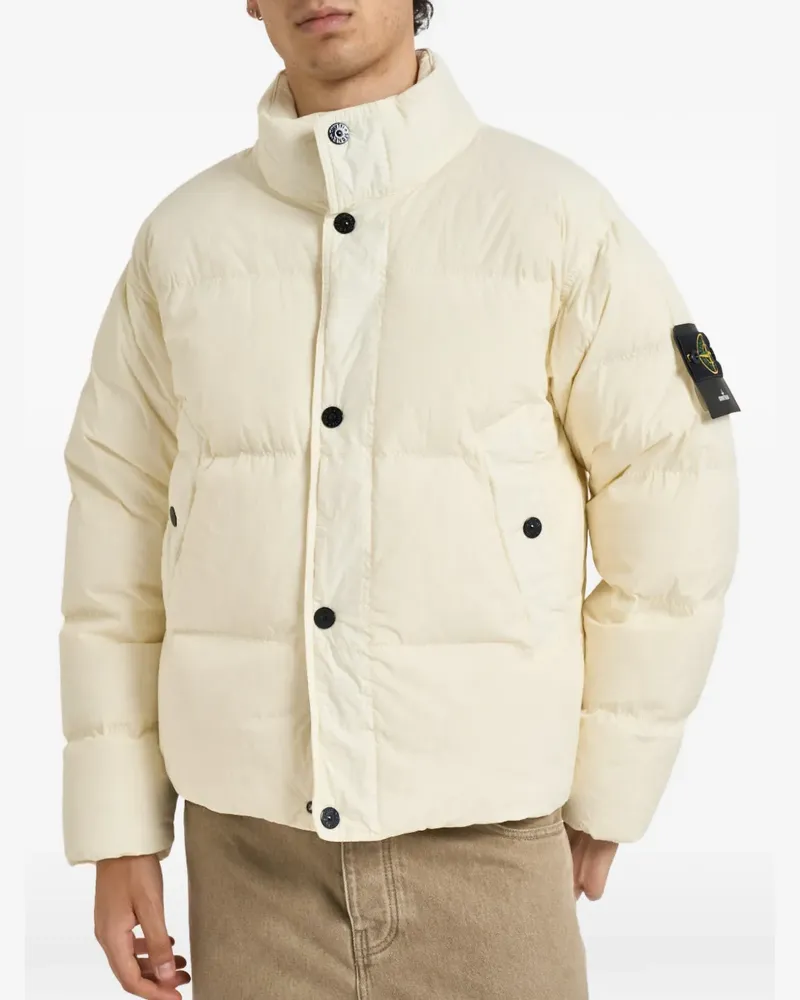 Stone Island 4100109 Crinkle Reps NY jacket - Nude Nude