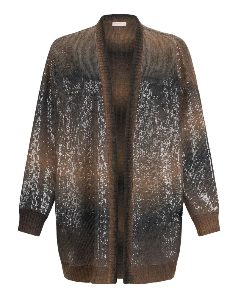 Liu Jo Langer Cardigan - Braun Braun