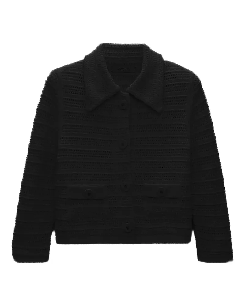 Dorothee Schumacher Gehäkelter Cardigan - Schwarz Schwarz