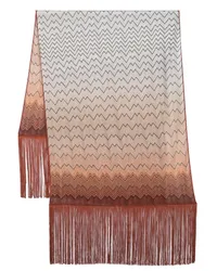 Missoni Schal mit Farbverlauf Schwarz