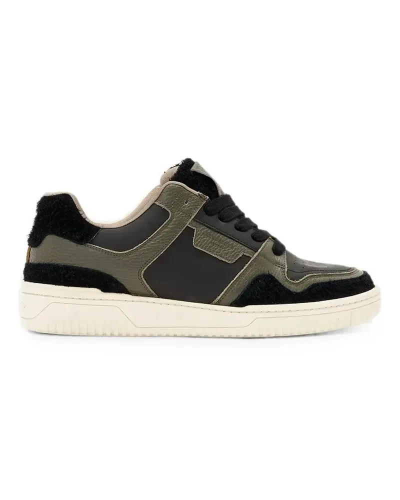 AllSaints Sneakers mit Einsätzen - Schwarz Schwarz