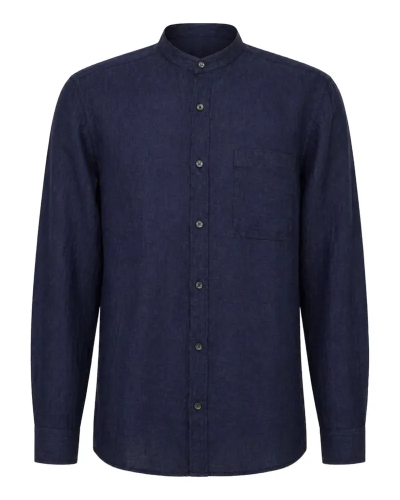 Fay linen shirt - Blau Blau