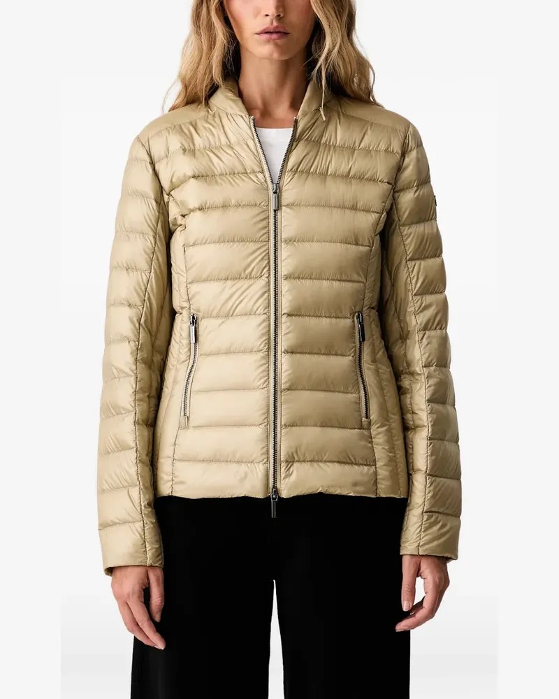 Armani Exchange Gesteppte Kapuzenjacke - Nude Nude