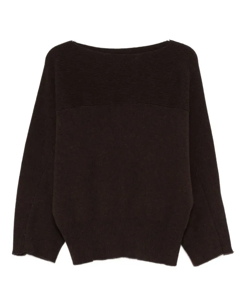 Liviana Conti ribbed cashmere sweater - Braun Braun