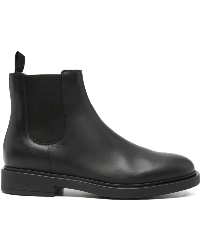 Gianvito Rossi Douglas Chelsea-Boots mit elastischen Einsätzen - Schwarz Schwarz