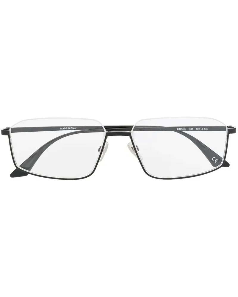 Balenciaga Brille mit eckigem Gestell - Schwarz Schwarz
