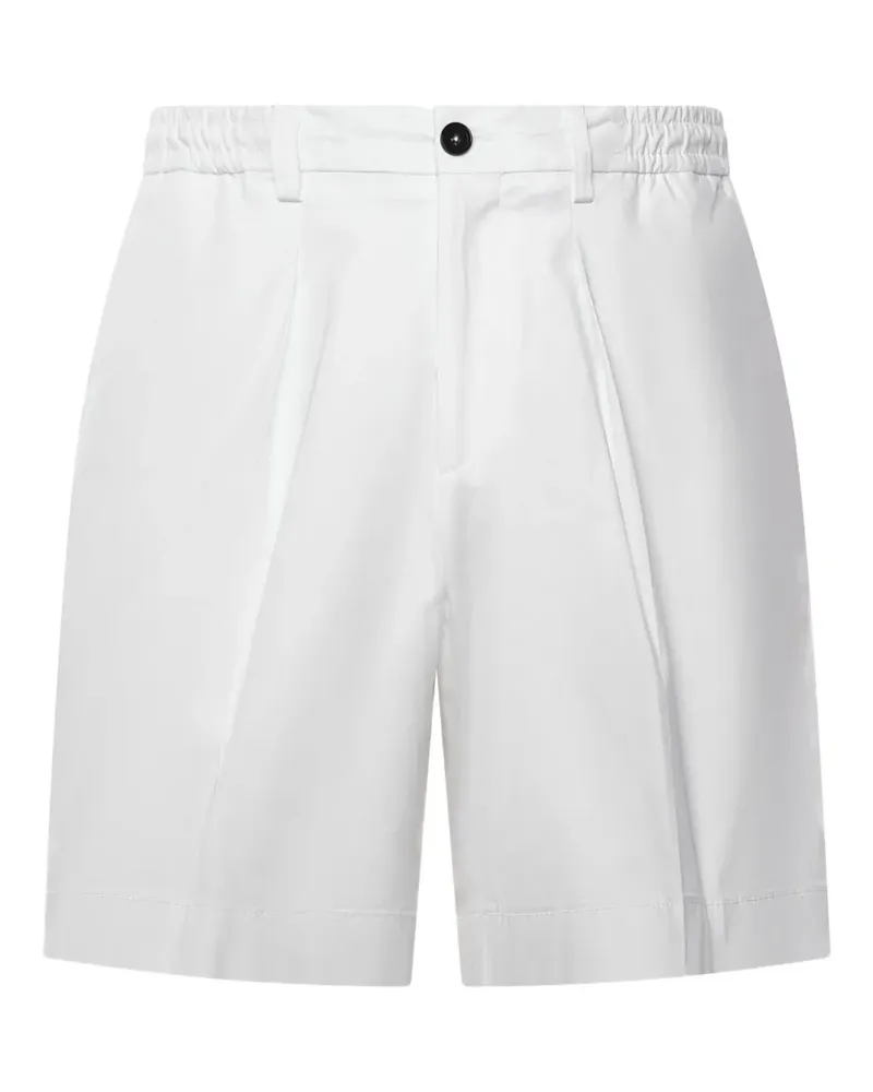 Be Able Shorts mit Bundfalten - Weiß Weiß