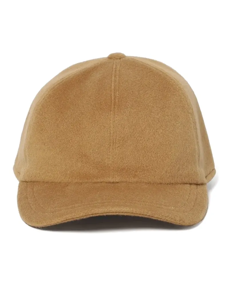 Borsalino Hiker cashmere baseball cap - Braun Braun