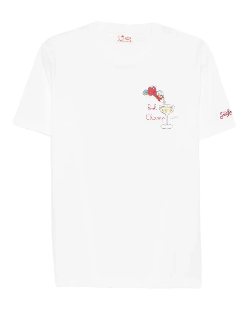 MC2 Saint Barth x Disney T-Shirt mit grafischem Print - Weiß Weiß