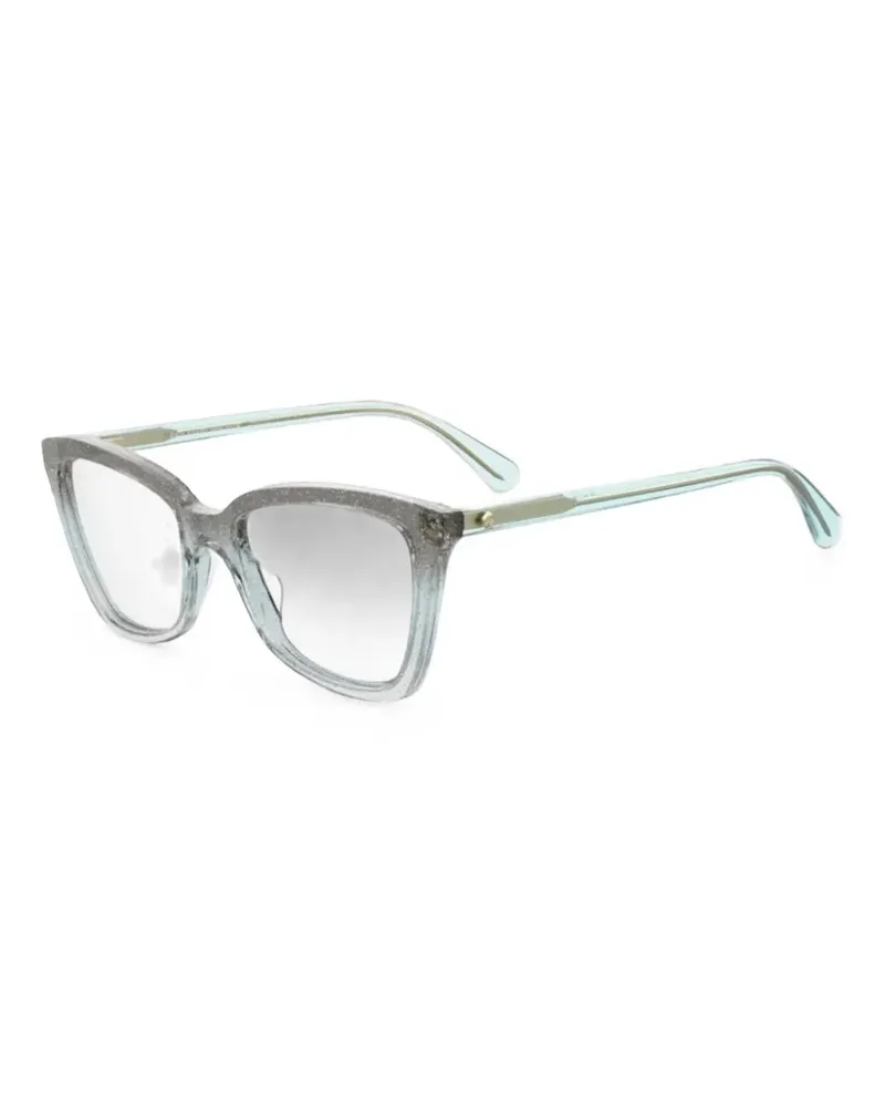Kate Spade Cat-Eye-Brille mit Glitter - Grau Grau