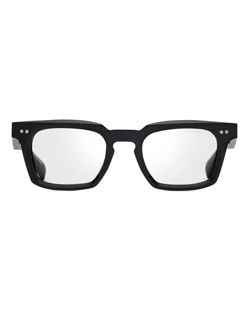 DITA Monolix Brille mit eckigem Gestell - Schwarz Schwarz