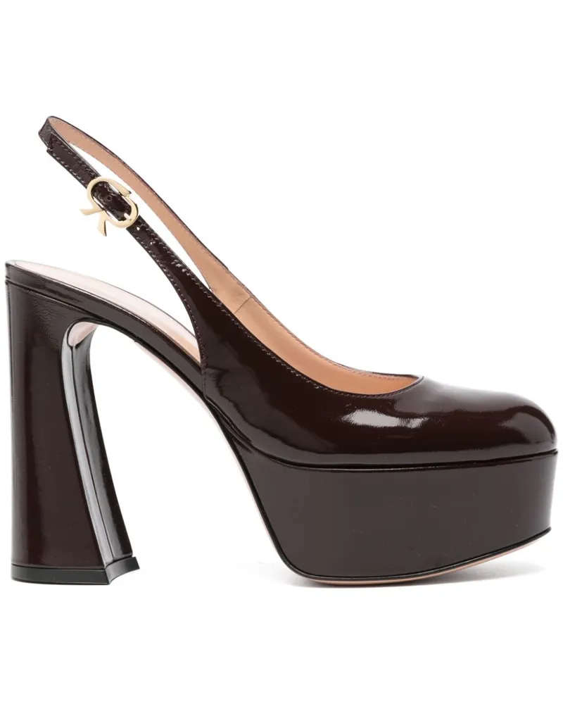 Gianvito Rossi Bessie Pumps 120mm - Braun Braun