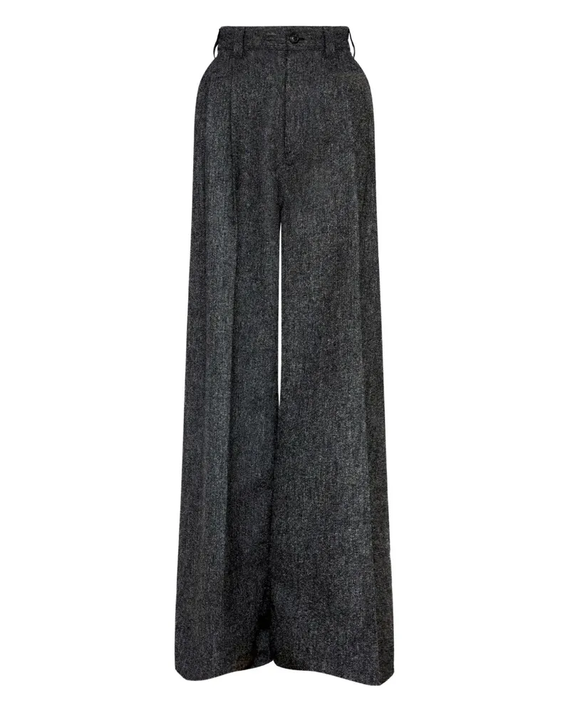 Maison Margiela Hose mit Falten - Grau Grau