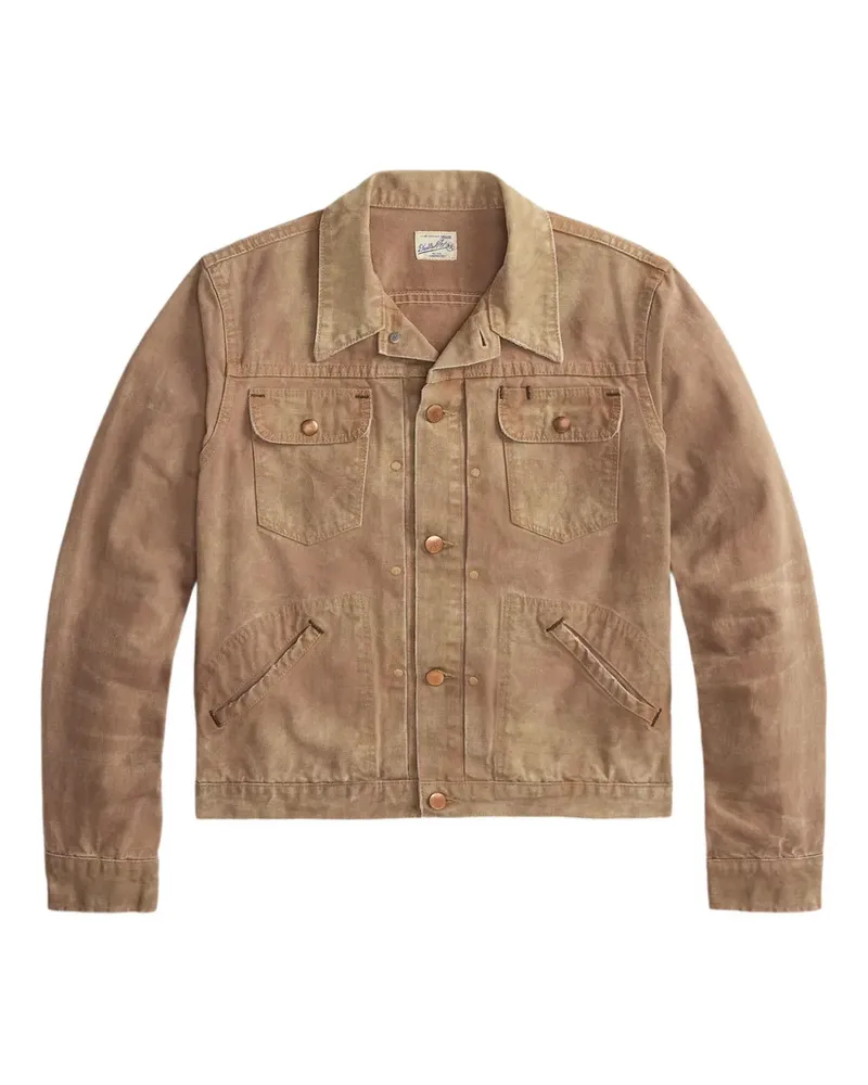 Ralph Lauren Hemdjacke mit Brusttaschen - Violett Violett