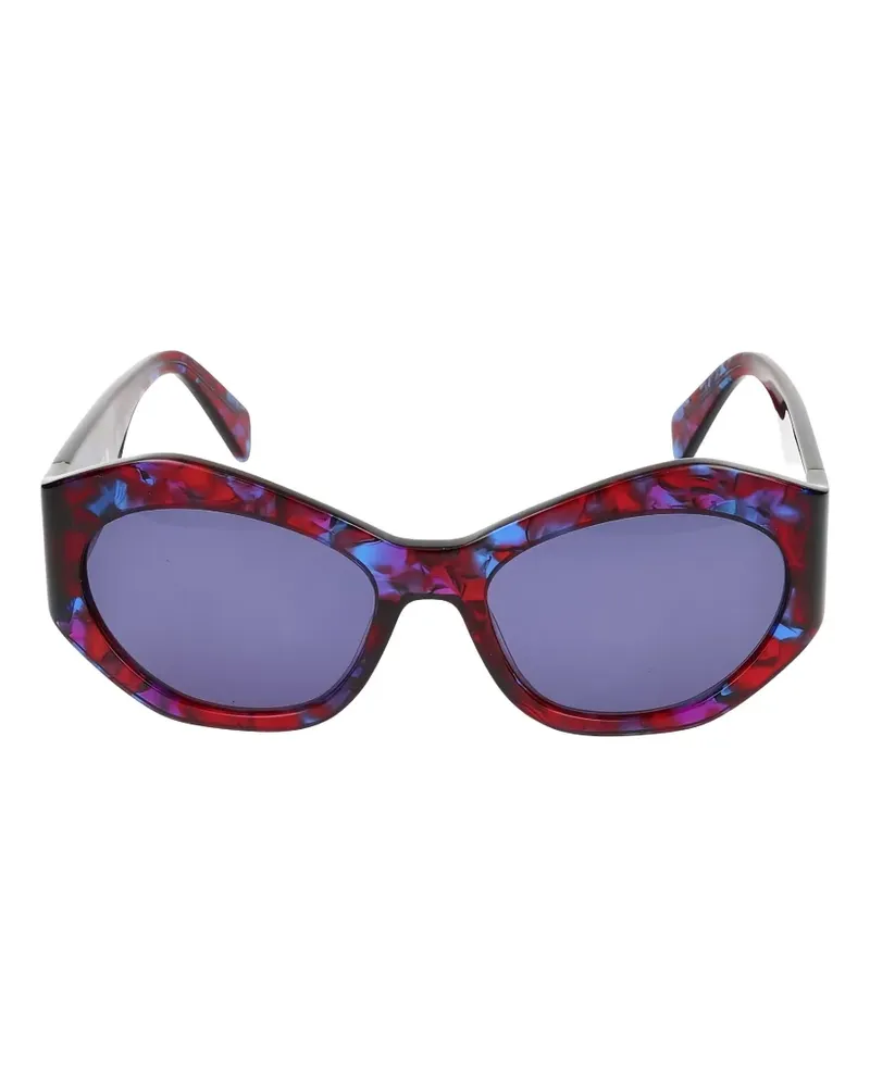 Liu Jo tortoise-shell geometric-frame sunglasses - Rot Rot