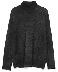 Avant Toi Gerippter Pullover Schwarz