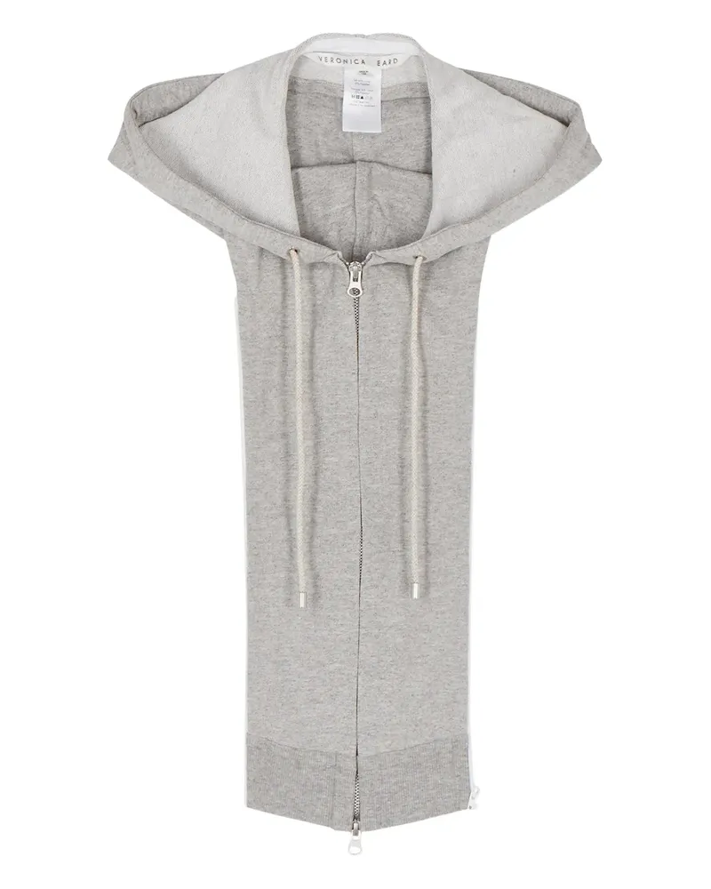 Veronica Beard Kapuzenweste aus Baumwollgemisch - Grau Grau